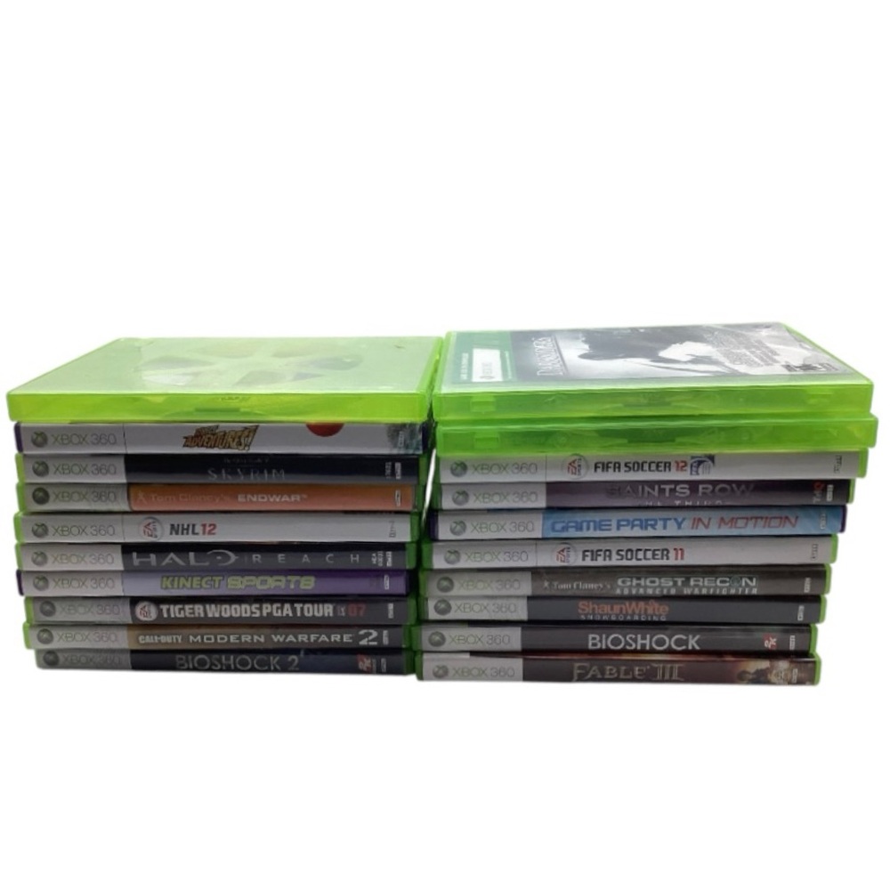 Set of (20) Microsoft XBOX 360 Games